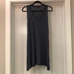 Navy cotton dress